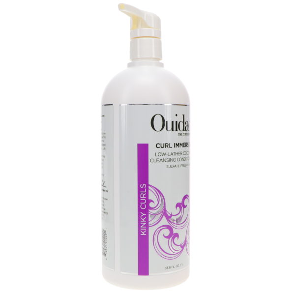 Ouidad Curl Immersion Low-Lather Coconut Cleansing Conditioner 33.8 oz