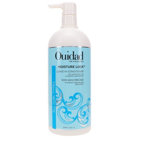 Ouidad Water Works Clarifying Shampoo 33.8 oz & Moisture Lock Leave-In Conditioner 33.8 oz Combo Pack