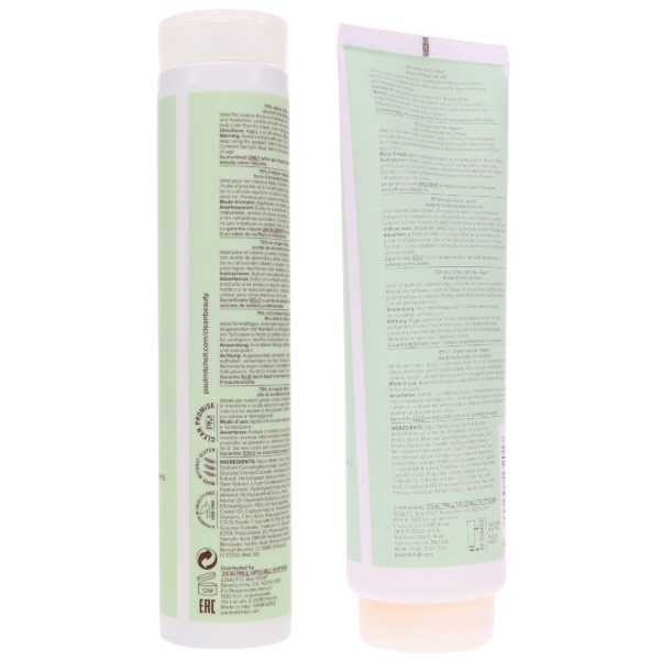 Paul Mitchell Clean Beauty Anti-Frizz Shampoo 8.5 oz & Clean Beauty Anti-Frizz Conditioner 8.5 oz Combo Pack