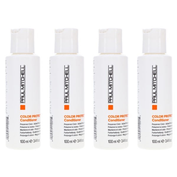 Paul Mitchell Color Protect Daily Conditioner 3.4 oz 4 Pack