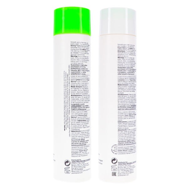 Paul Mitchell Smoothing Super Skinny Daily Shampoo & Conditioner 10.14 Oz Combo Pack