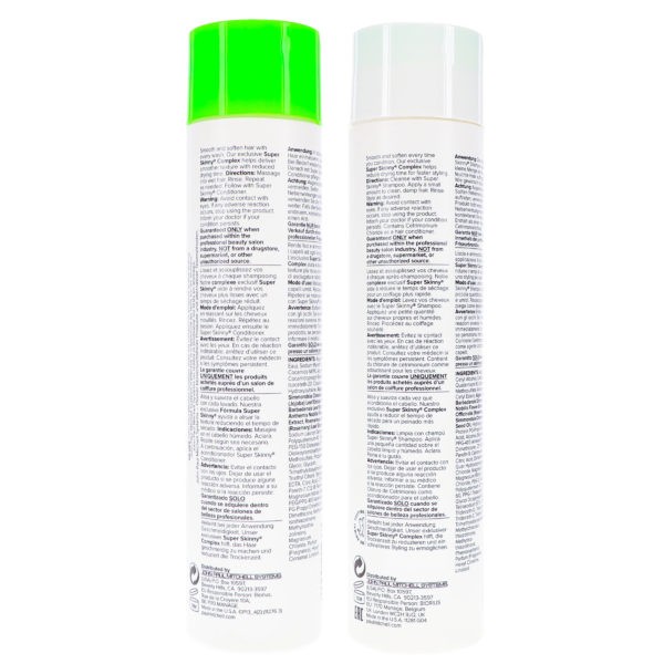Paul Mitchell Smoothing Super Skinny Daily Shampoo & Conditioner 10.14 Oz Combo Pack
