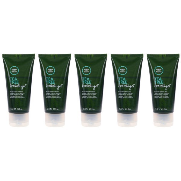 Paul Mitchell Tea Tree Firm Hold Gel 2.5 oz 5 Pack