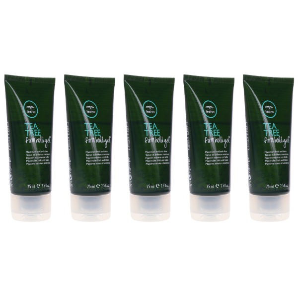 Paul Mitchell Tea Tree Firm Hold Gel 2.5 oz 5 Pack