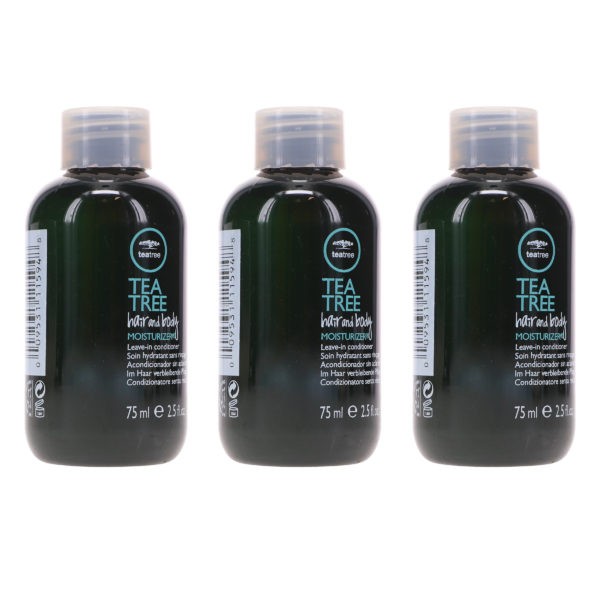 Paul Mitchell Tea Tree Hair and Body Moisturizer 2.5 oz 3 Pack