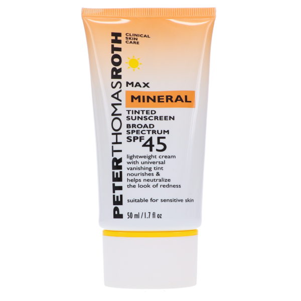 Peter Thomas Roth Max Mineral Tinted Sunscreen Broad Spectrum SPF 45 1.7 oz