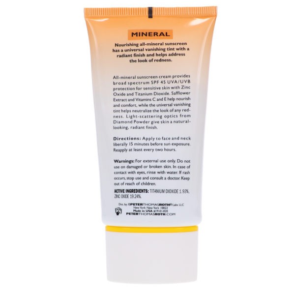 Peter Thomas Roth Max Mineral Tinted Sunscreen Broad Spectrum SPF 45 1.7 oz