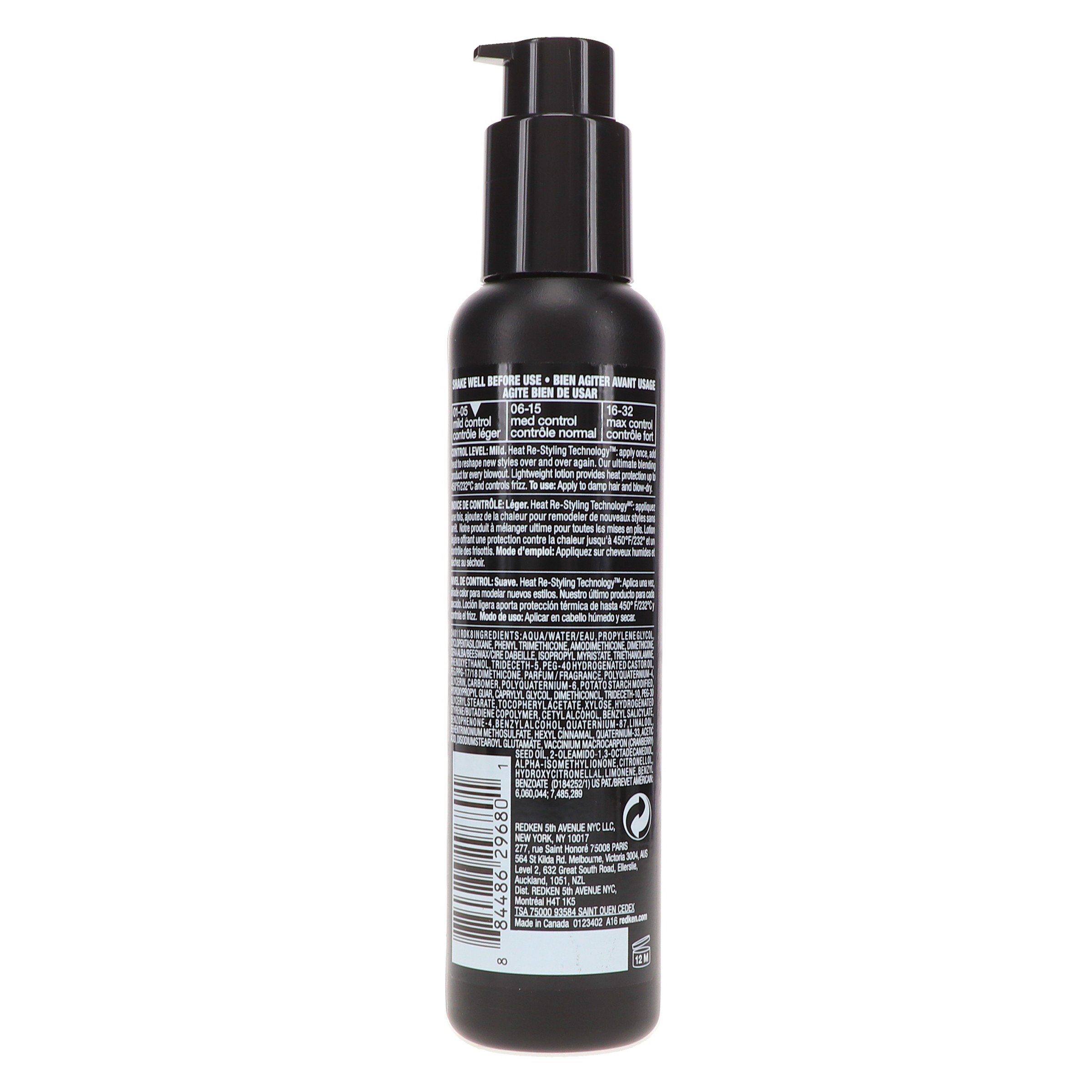 Redken Satinwear 04 Thermal Smoothing Blow-Dry Lotion 5 oz 2 Pack
