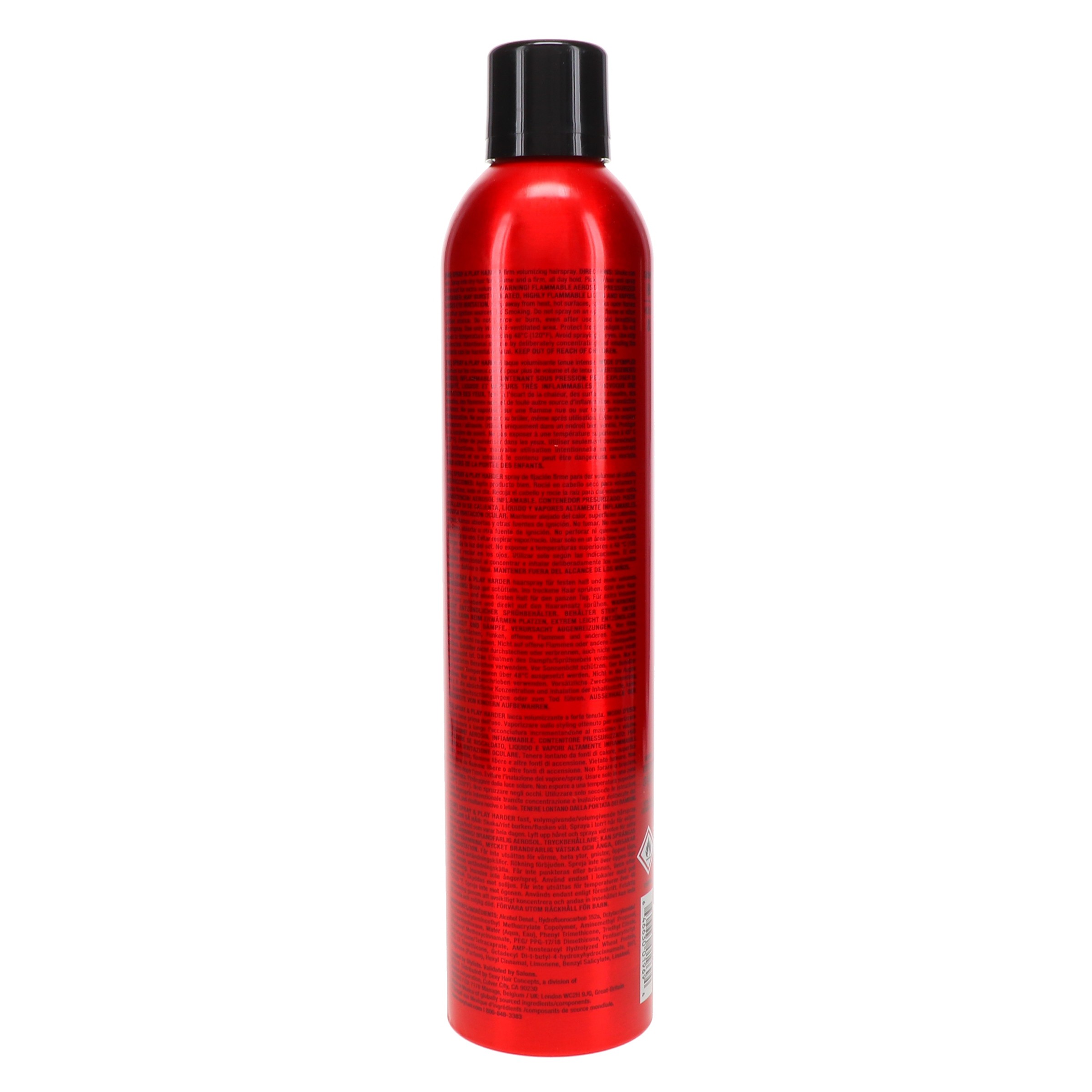 Sexy Hair Big Sexy Hair Spray and Play Harder Firm Volumizing Hairspray 10 oz 3 Pack