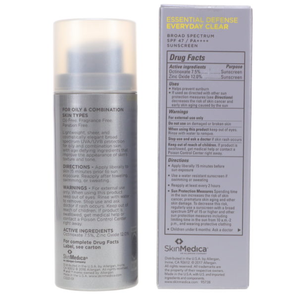 SkinMedica Essential Defense Everyday Clear SPF 47 1.85 oz