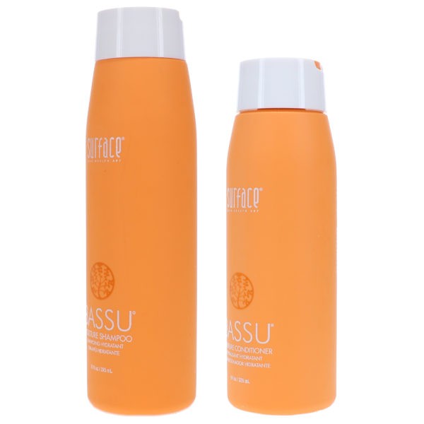 Surface Bassu Moisture Shampoo 10 oz & Bassu Moisture Conditioner 6 oz Combo Pack