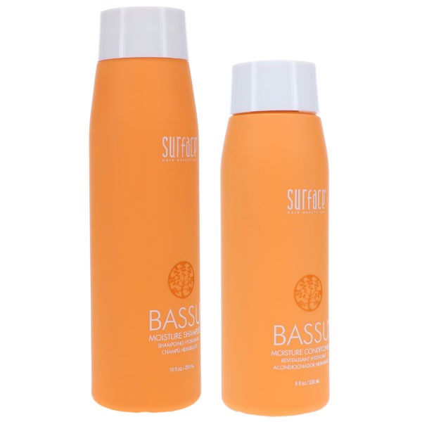 Surface Bassu Moisture Shampoo 10 oz & Bassu Moisture Conditioner 6 oz Combo Pack