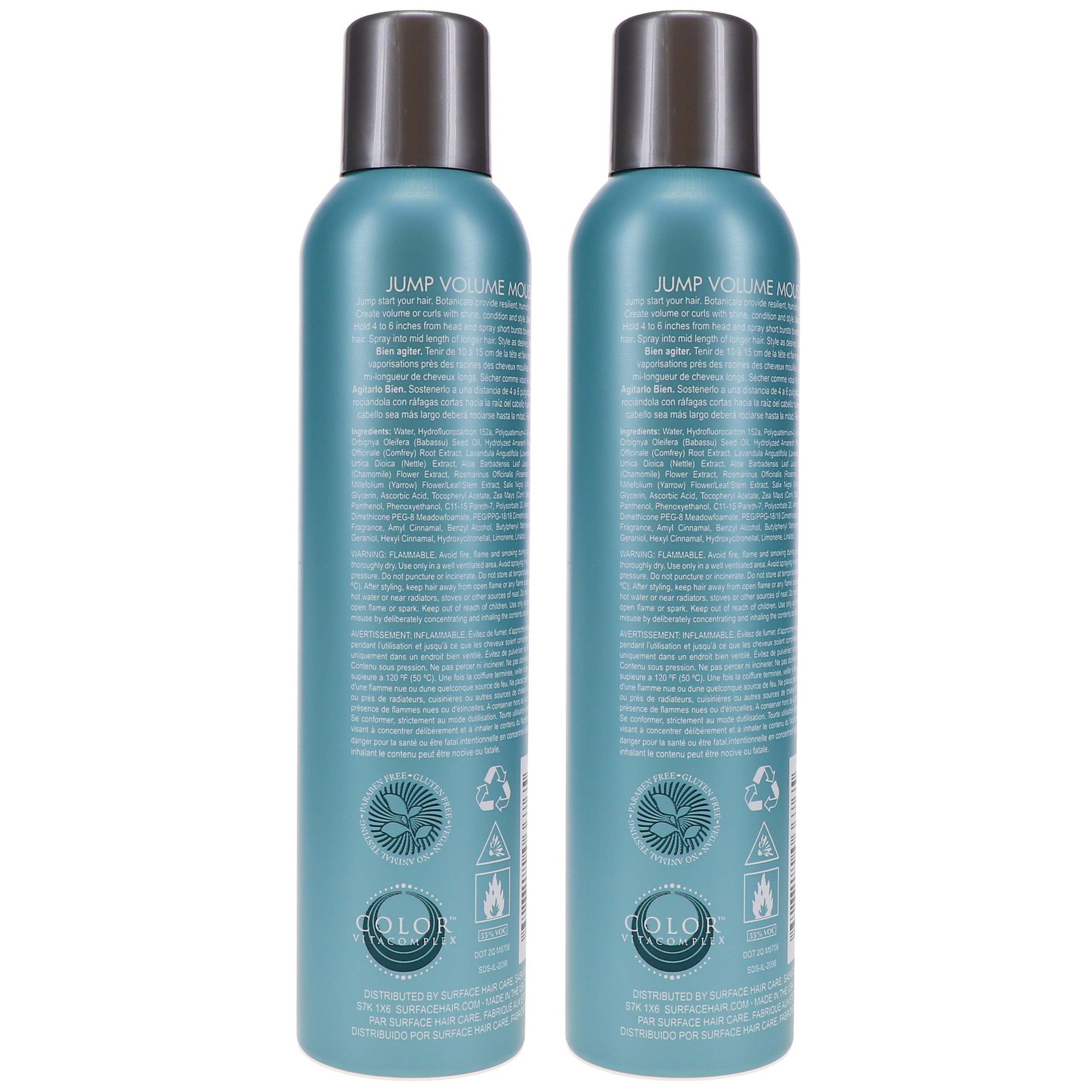 Surface Jump Volume Mousse 8.8 oz 2 Pack