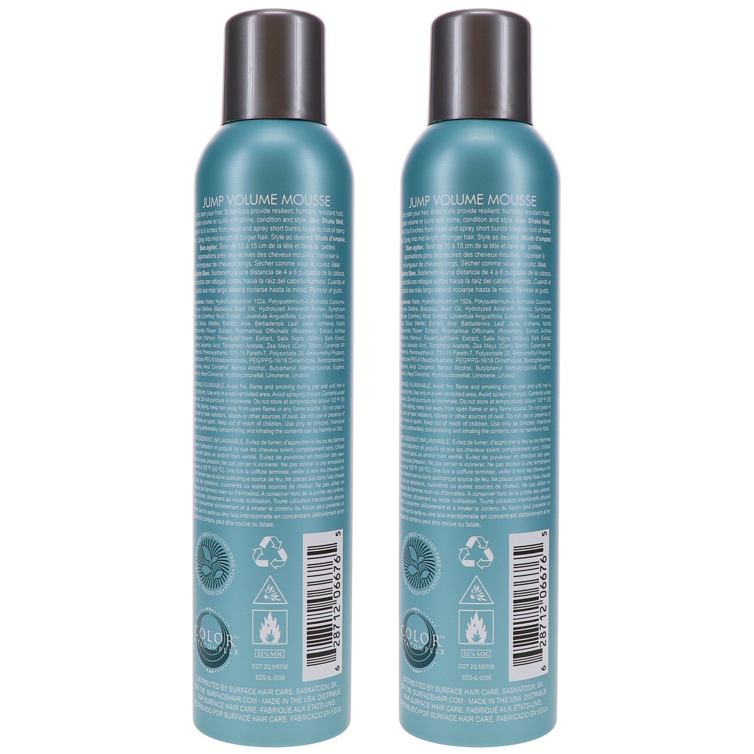 Surface Jump Volume Mousse 8.8 oz 2 Pack