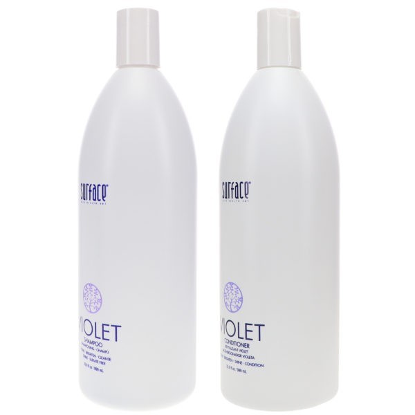 Surface Pure Blonde Violet Shampoo 33.8 oz & Pure Blonde Violet Conditioner 33.8 oz Combo Pack
