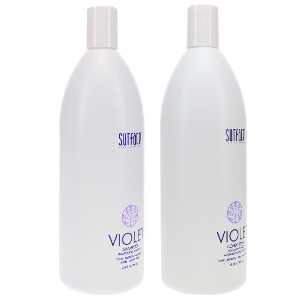 Surface Pure Blonde Violet Shampoo 33.8 oz & Pure Blonde Violet Conditioner 33.8 oz Combo Pack