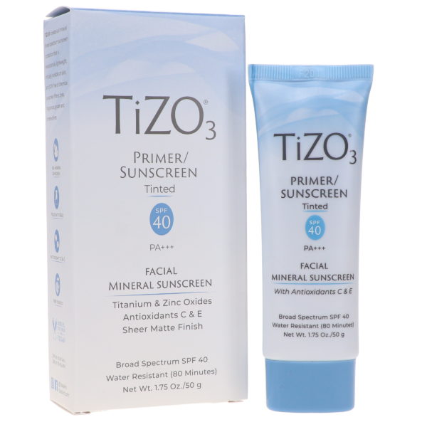 TIZO 3 Facial Mineral Sunscreen Tinted SPF 40 1.75 oz