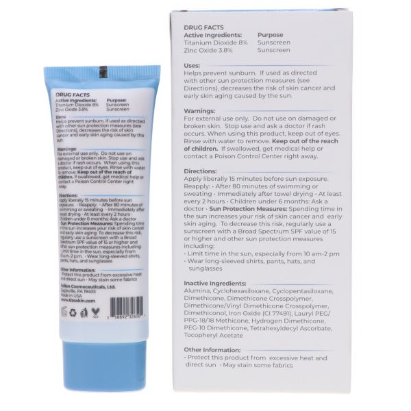 TIZO 3 Facial Mineral Sunscreen Tinted SPF 40 1.75 oz