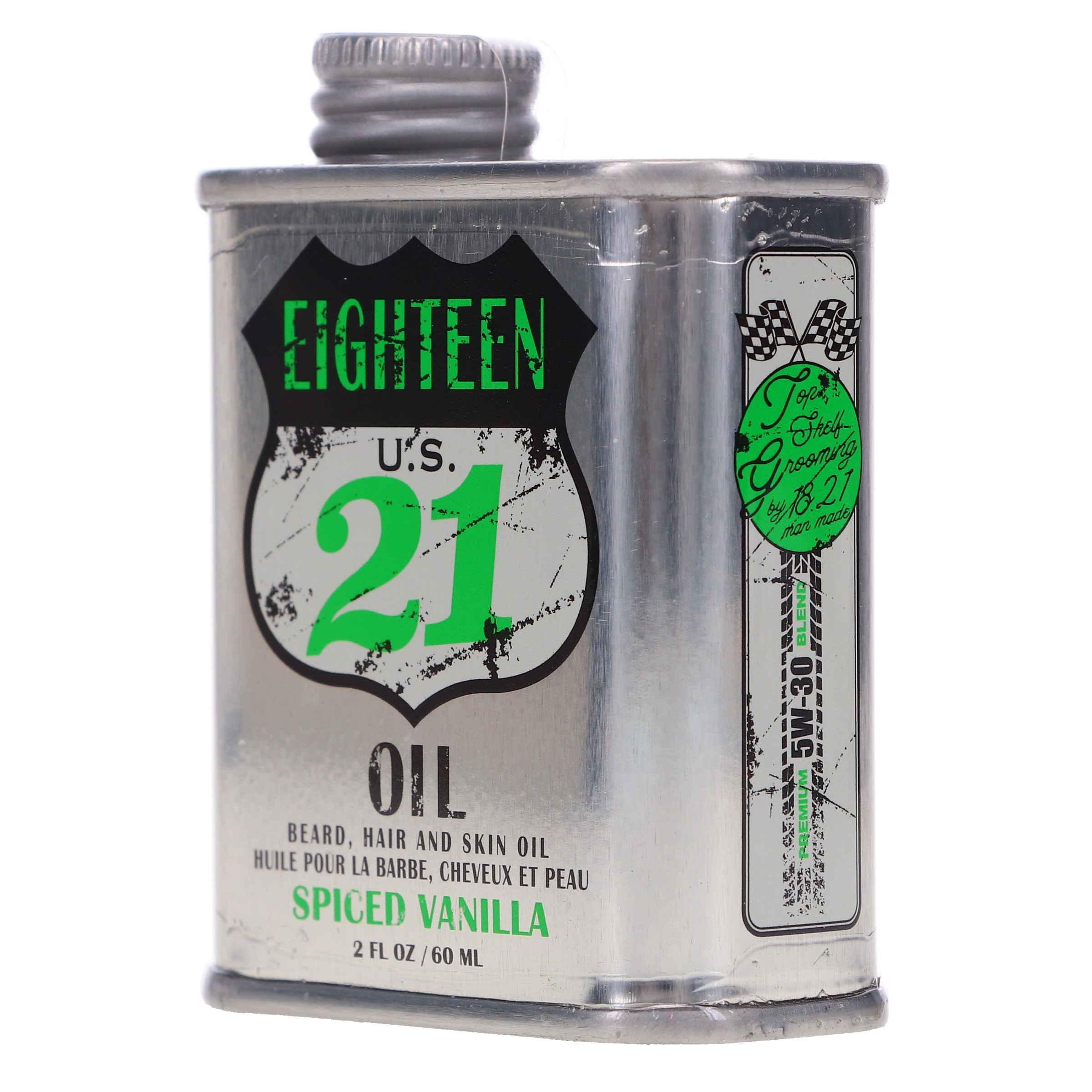 18.21 Man Made Beard, Hair & Skin Oil Spiced Vanilla 2 oz