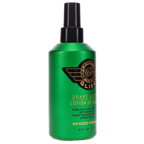 18.21 Man Made Glide Shave Lotion Spiced Vanilla 6 oz
