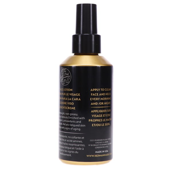 18.21 Man Made Octane 100 Face Lotion Sweet Tobacco 3.4 oz
