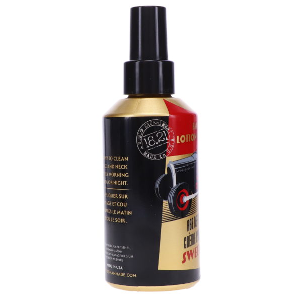 18.21 Man Made Octane 100 Face Lotion Sweet Tobacco 3.4 oz