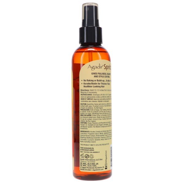 Agadir Argan Oil Spritz Styling Finishing Spray 8 oz