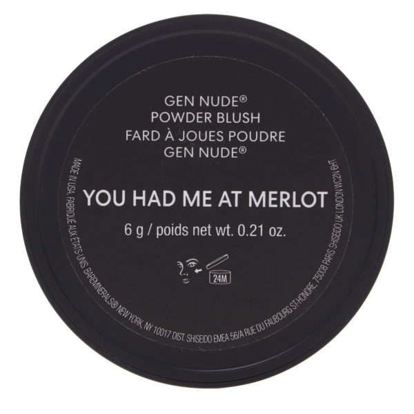 bareMinerals Gen Nude Powder Blush You Had Me At Merlot 0.21 oz