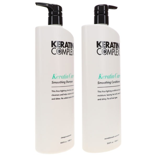 Keratin Complex Keratin Care Shampoo 33.8 oz & Keratin Care Conditioner 33.8 oz Combo Pack