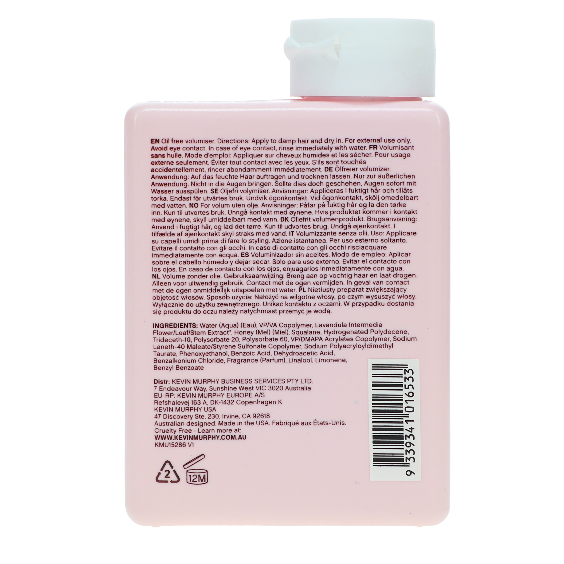 Kevin Murphy Anti Gravity Oil Free Volumiser 5.1 oz