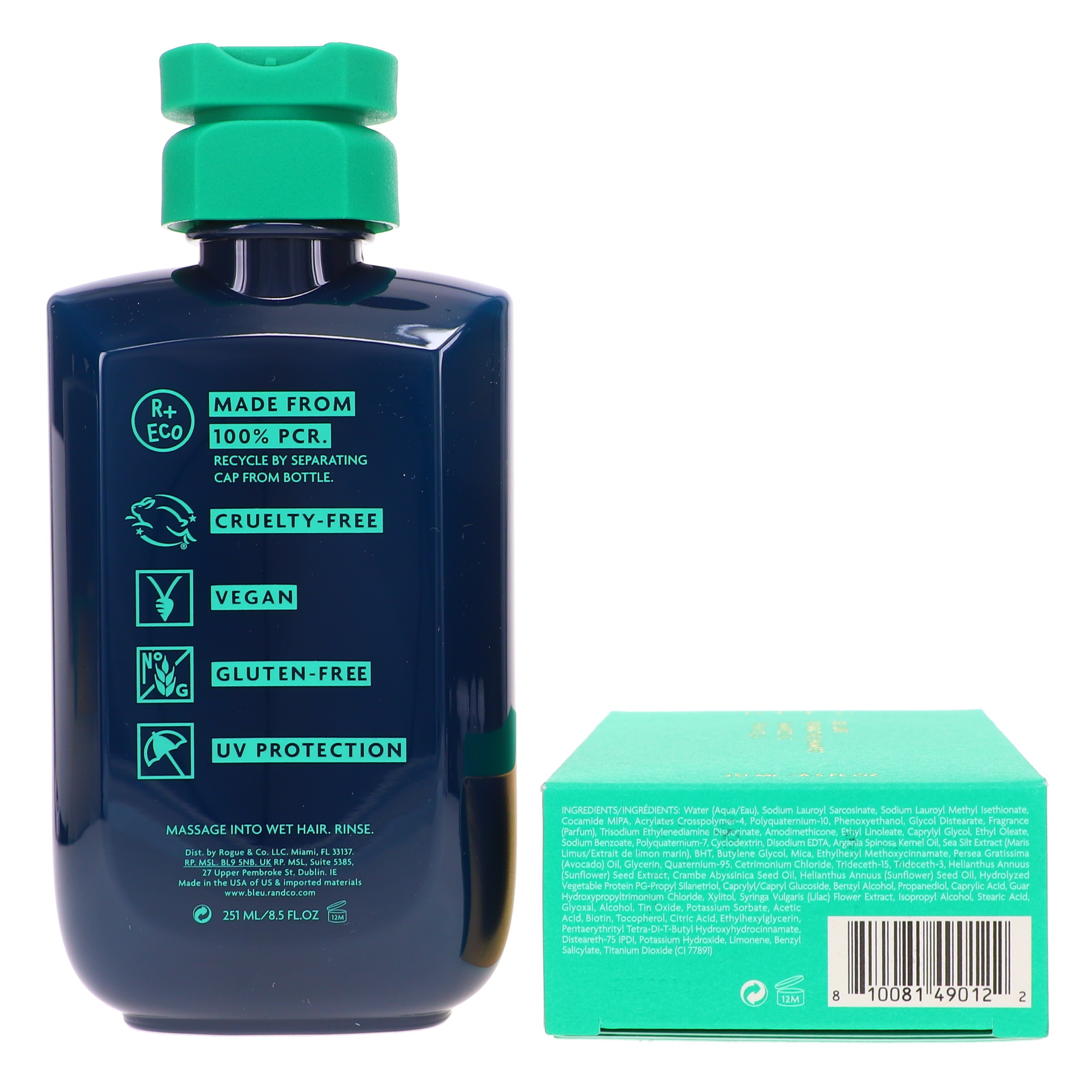R+CO Bleu De Luxe Reparative Shampoo 8.5 oz