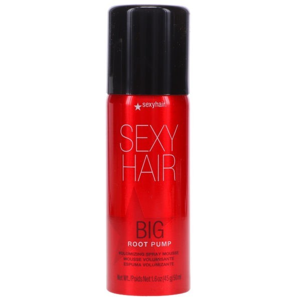 Sexy Hair Big Sexy Hair Root Pump Volumizing Spray Mousse 1.6 oz 3 Pack