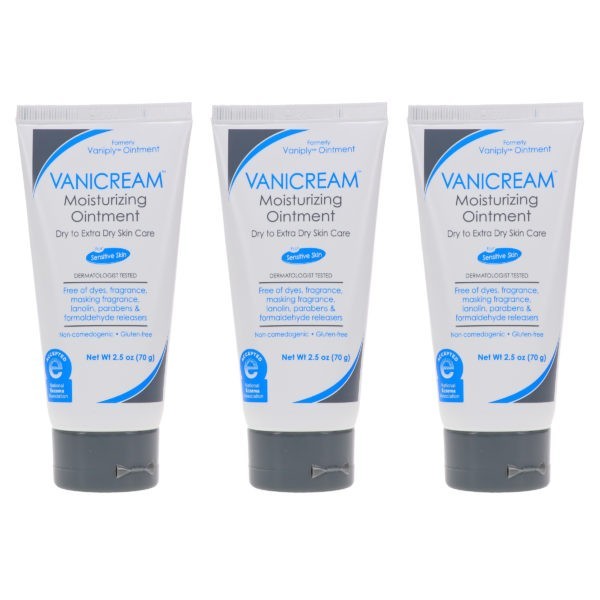 Vanicream Vaniply Ointment for Sensitive Skin 2.5 oz 3 Pack