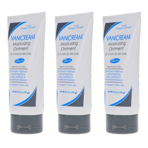 Vanicream Vaniply Ointment for Sensitive Skin 2.5 oz 3 Pack