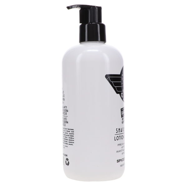 18.21 Man Made Glide Shave Lotion Spiced Vanilla 16.9 oz