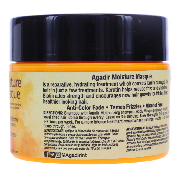 Agadir Moisture Masque with Keratin 8 oz