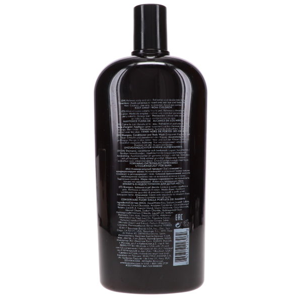 American Crew 3 In 1 Tea Tree Shampoo Conditioner and Body Wash 33.8 oz