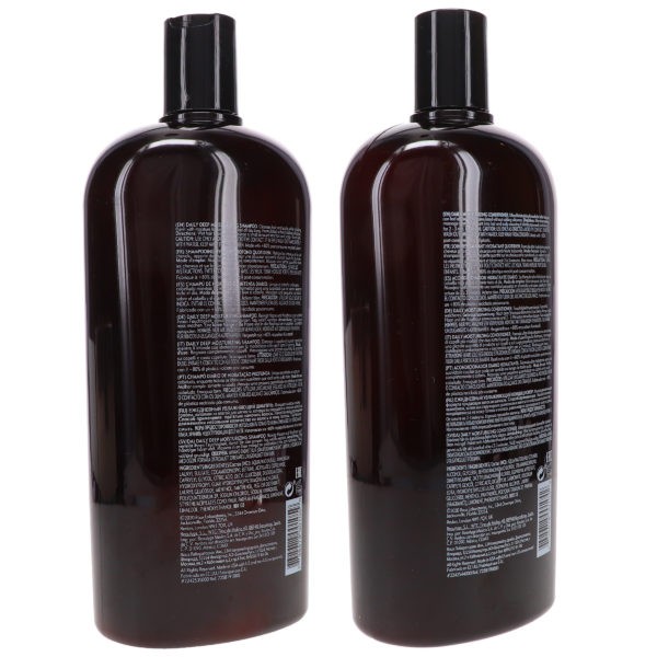 American Crew Daily Deep Moisturizing Shampoo 33.8 oz & Daily Conditioner 33.8 oz Combo Pack