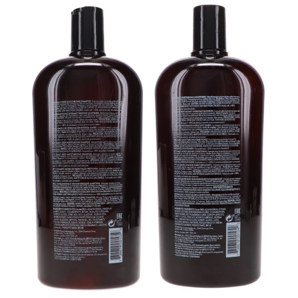 American Crew Daily Deep Moisturizing Shampoo 33.8 oz & Daily Conditioner 33.8 oz Combo Pack