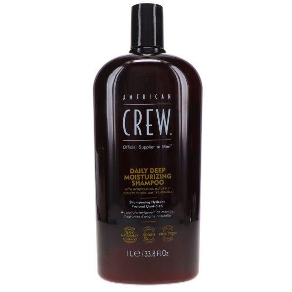 American Crew Daily Deep Moisturizing Shampoo 33.8 oz & Daily Conditioner 33.8 oz Combo Pack