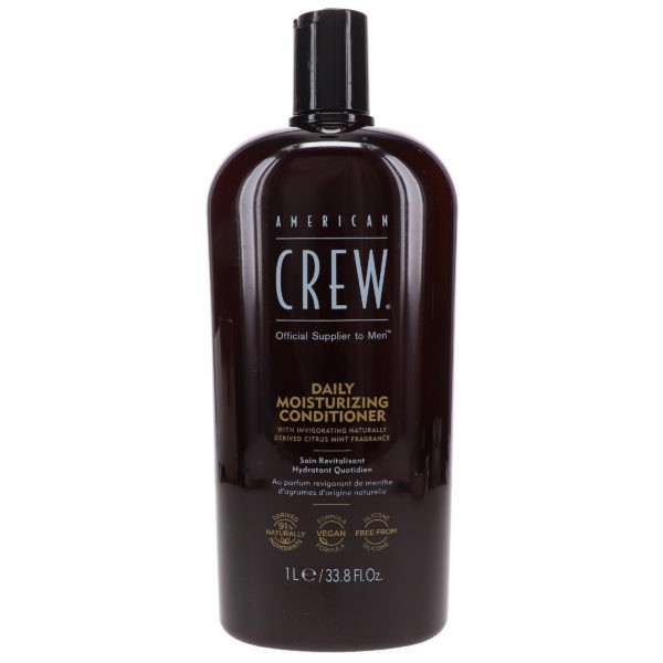 American Crew Daily Deep Moisturizing Shampoo 33.8 oz & Daily Conditioner 33.8 oz Combo Pack