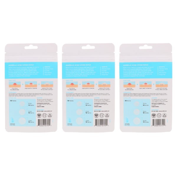 Avarelle Acne Cover Patch 40 ct 3 Pack