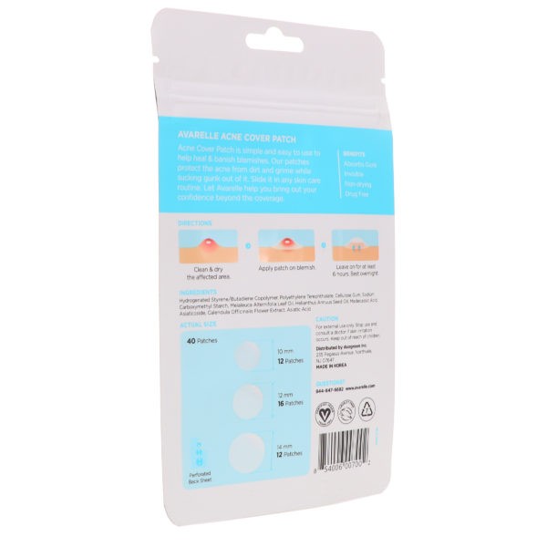 Avarelle Acne Cover Patch 40 ct