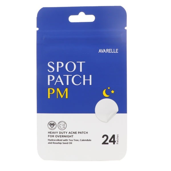 Avarelle Acne Spot Patch PM 24 Round Patches 3 Pack