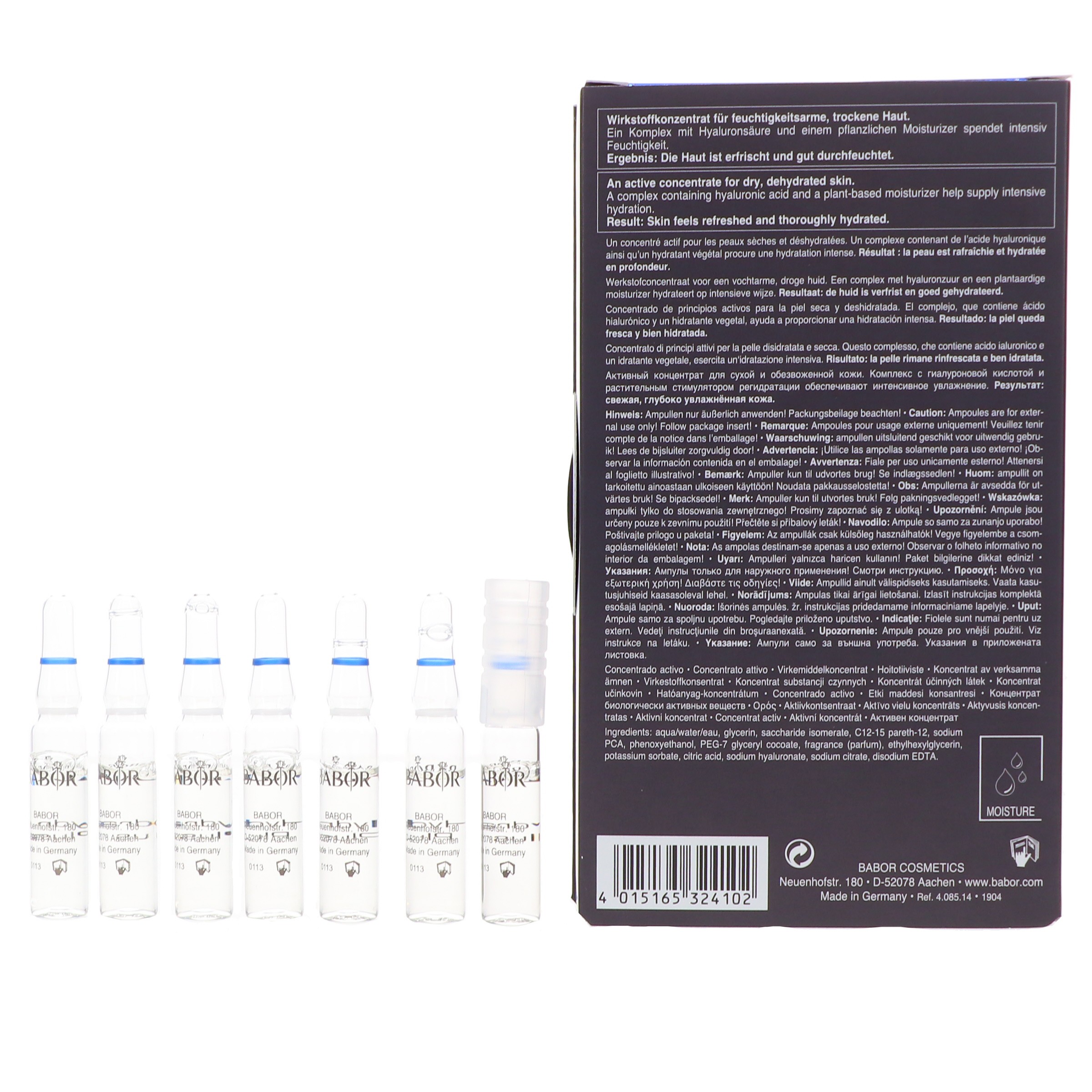 BABOR Hydra-Plus Ampoules 7 Count