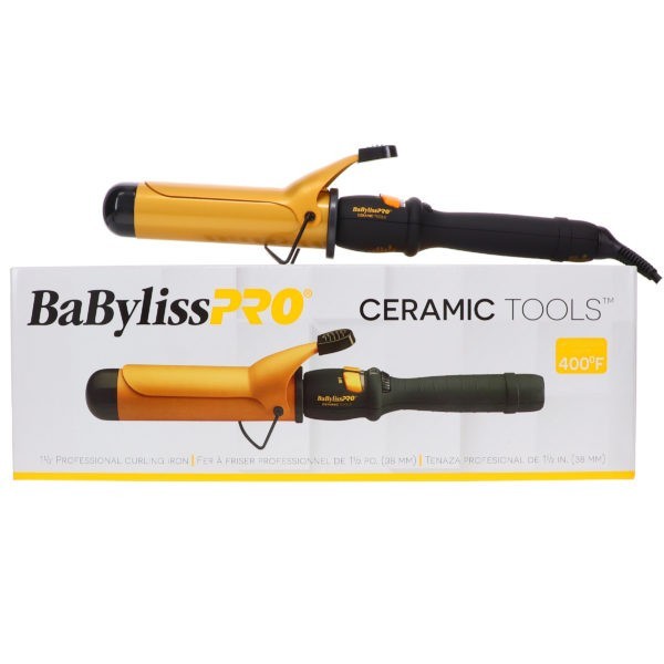 BaBylissPRO Ceramic Tools 1½" Spring Curling Iron