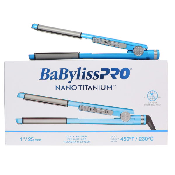 BaBylissPRO Nano Titanium U Styler 1 Inch