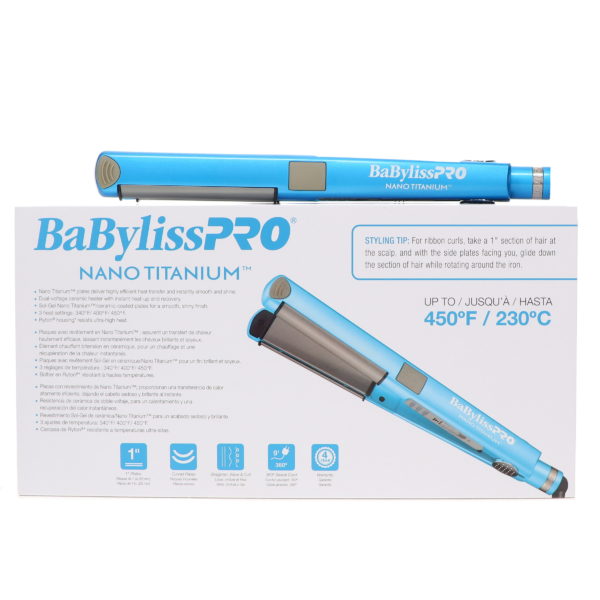 BaBylissPRO Nano Titanium U Styler 1 Inch