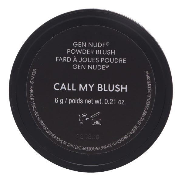 bareMinerals Gen Nude Powder Blush Call My Blush 0.21 oz