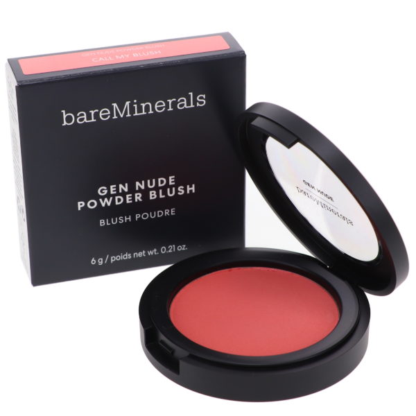 bareMinerals Gen Nude Powder Blush Call My Blush 0.21 oz